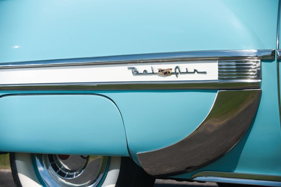  Chevrolet Bel Air Sport Coupe 1954 года  (фото 43 из 67)